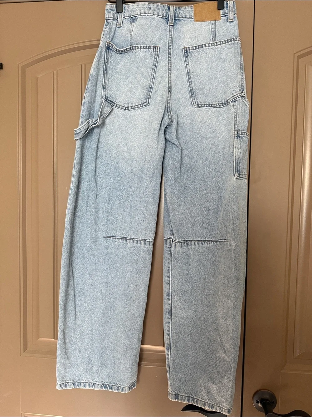 Cotton On Light Blue Barrel Jeans - Picture 3 of 3